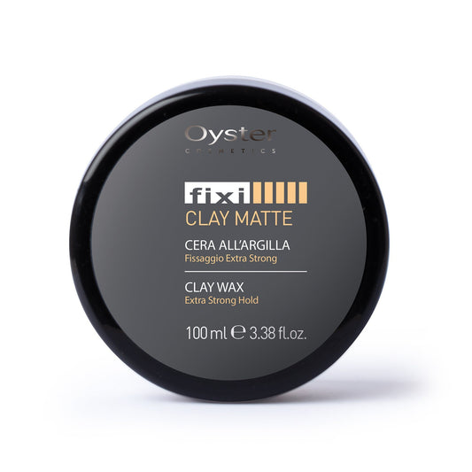 Clay Wax | Extra strong | WAX - CERA | FIXI HAIR STYLING PRODUCTS OYSTER 