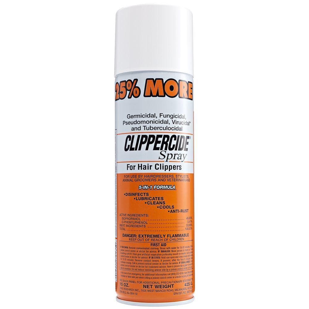 Clippercide Spray 5 in 1 Formula | 25% More | 15 oz | OSTER | SHSalons.com