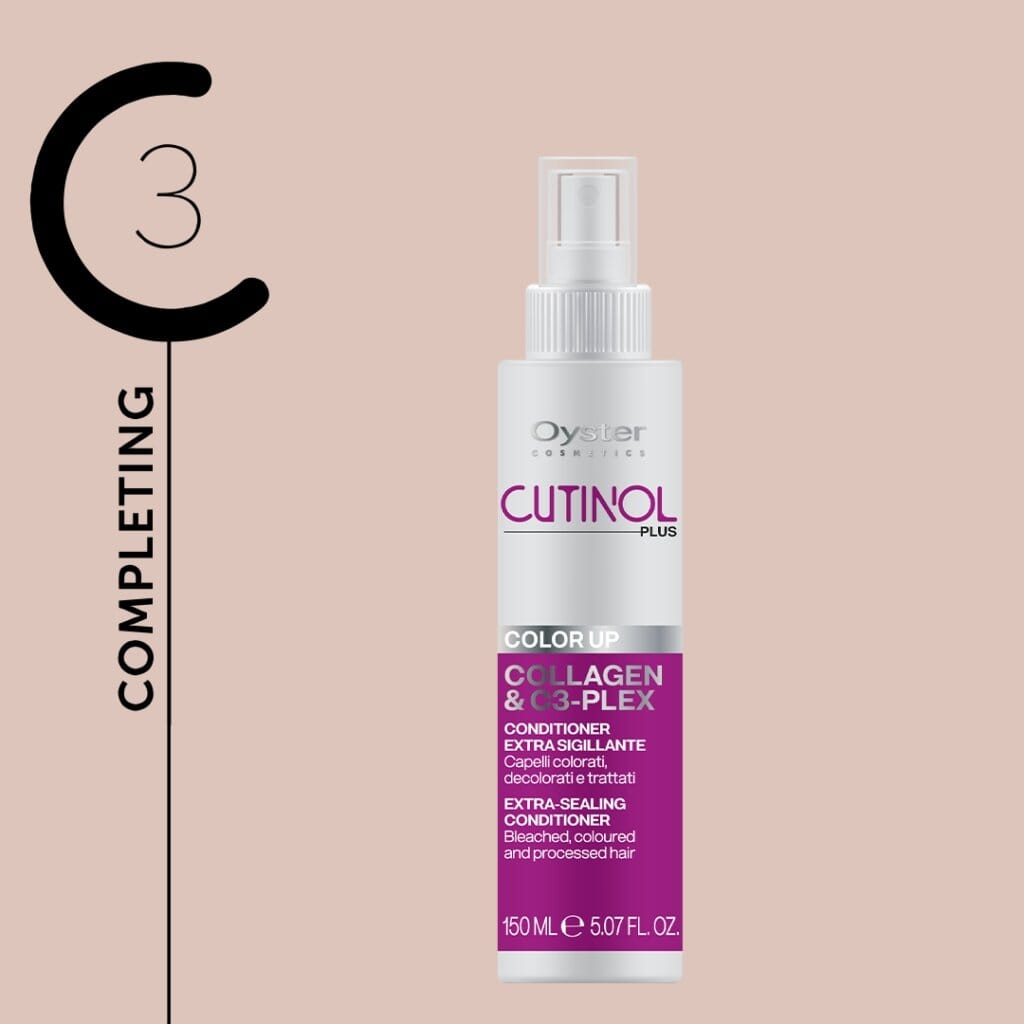 Color Up Extra-Sealing Conditioner | Collagen & C3-Plex | 5.07 fl.oz. | Cutinol Plus | OYSTER HAIR CARE OYSTER 