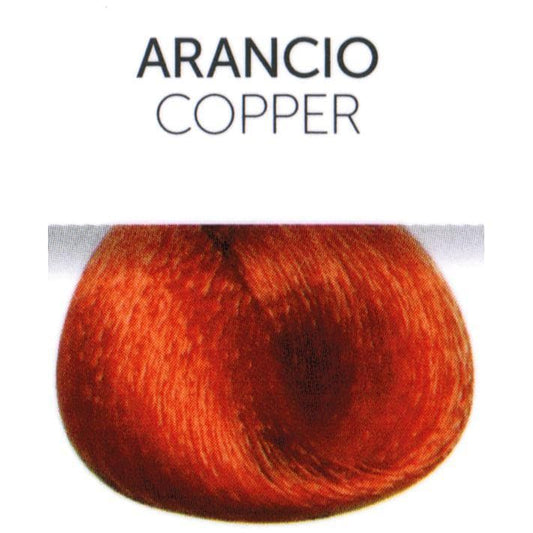 Perlacolor Copper Permanent Hair Dye 100 ml - Long-lasting color for salon treatments.