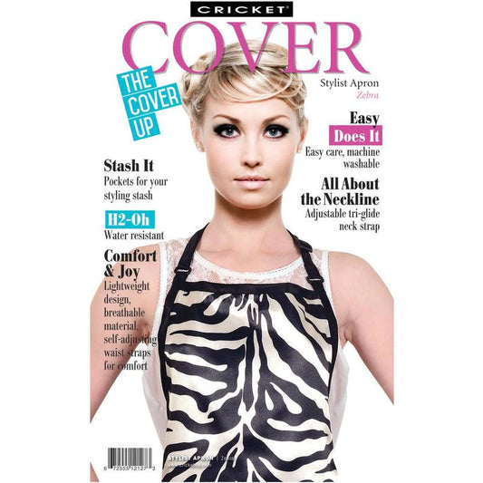 Cover Zebra Stylist Apron | CRICKET HAIR COLORING ACCESSORIES CRICKET 