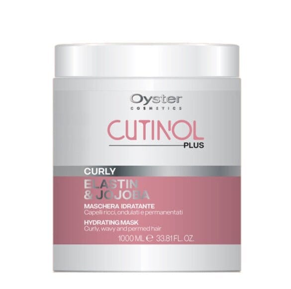 Curly Hydrating Mask | Elastin & Jojoba | Cutinol Plus | OYSTER HAIR CARE OYSTER 33.81 fl.oz. 