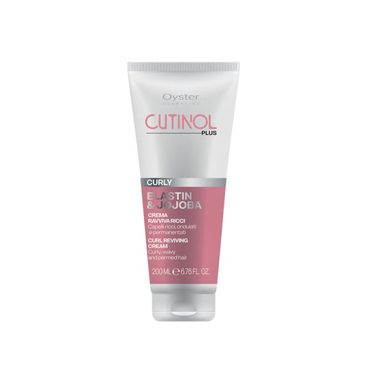 Curly Reviving Cream | Elastin & Jojoba | Cutinol Plus | OYSTER HAIR CARE OYSTER 6.76 fl.oz. 