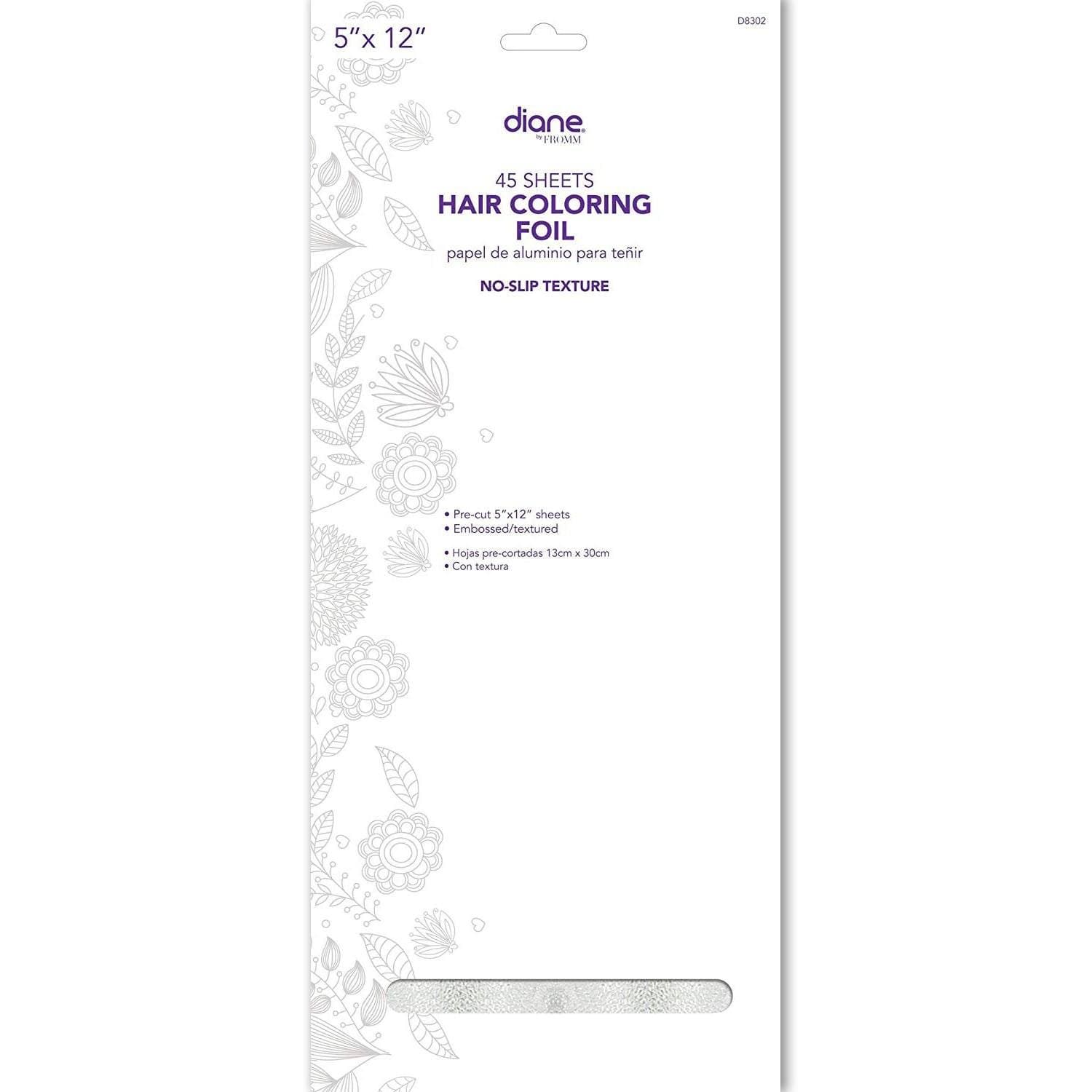 Diane Pre Cut Hair Coloring Foil | D8302 HAIR COLORING ACCESSORIES DIANE 