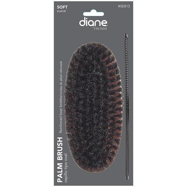 DIANE REINFORCED BOAR PALM BRUSH with Free 7" Styling Comb COMBS & BRUSHES DIANE 