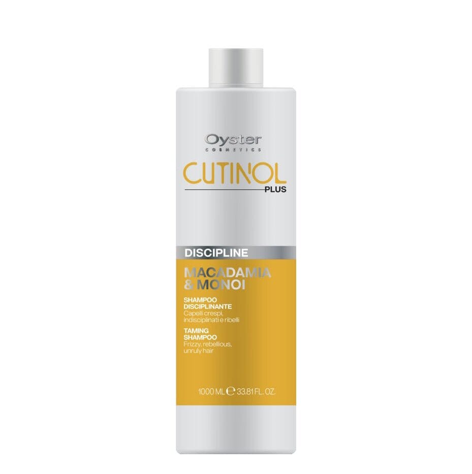 Discipline Taming Shampoo | Macadamia & Monoi | Cutinol Plus | OYSTER HAIR CARE OYSTER 33.81 fl.oz. 