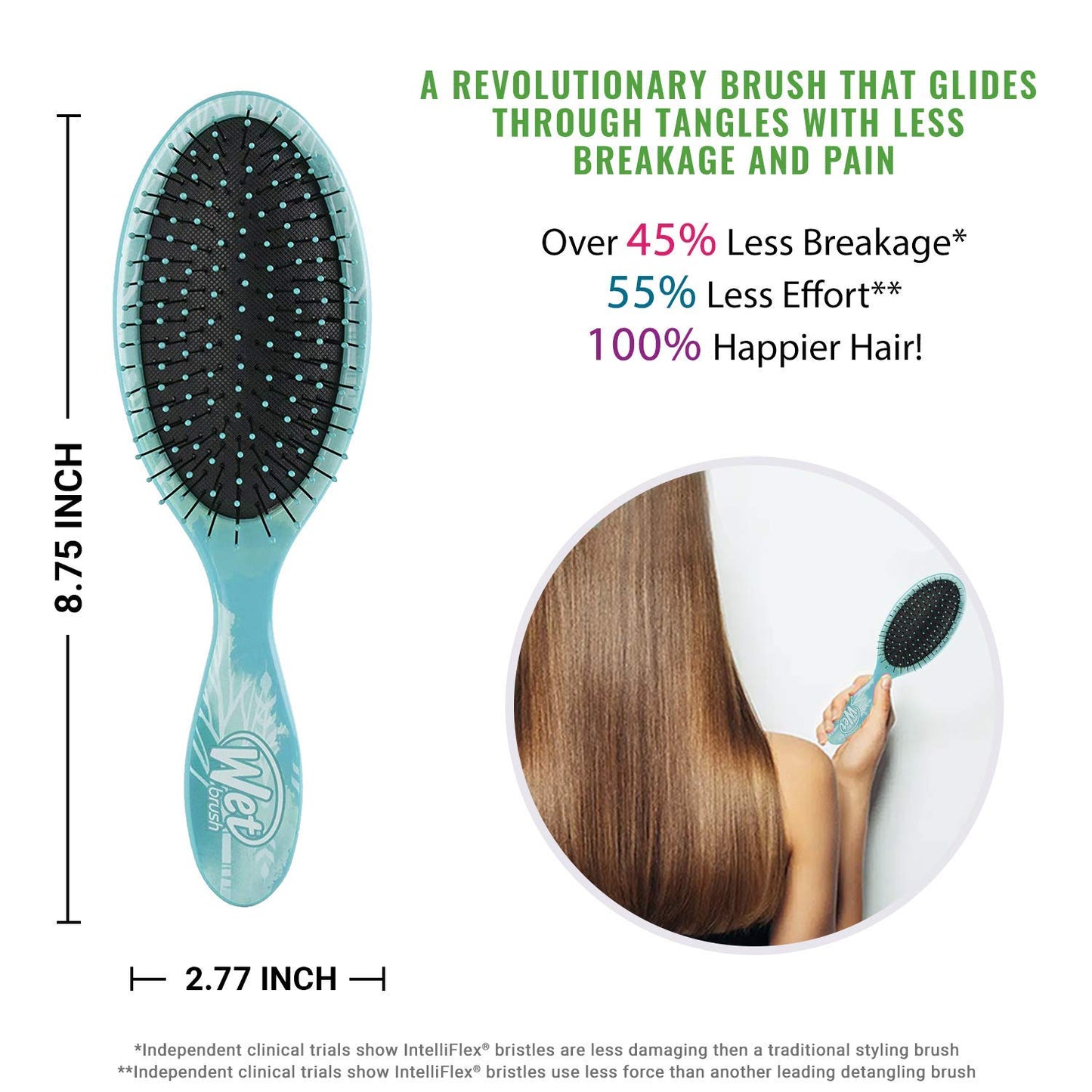 Disney Frozen 2 Guiding Spirit | Original Detangler Brush | WET BRUSH-PRO COMBS & BRUSHES WET BRUSH-PRO 