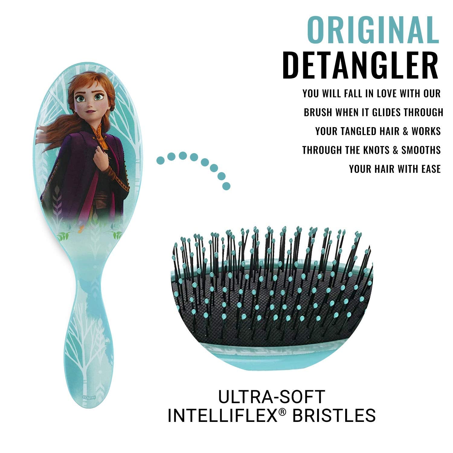 Disney Frozen 2 Guiding Spirit | Original Detangler Brush | WET BRUSH-PRO COMBS & BRUSHES WET BRUSH-PRO 