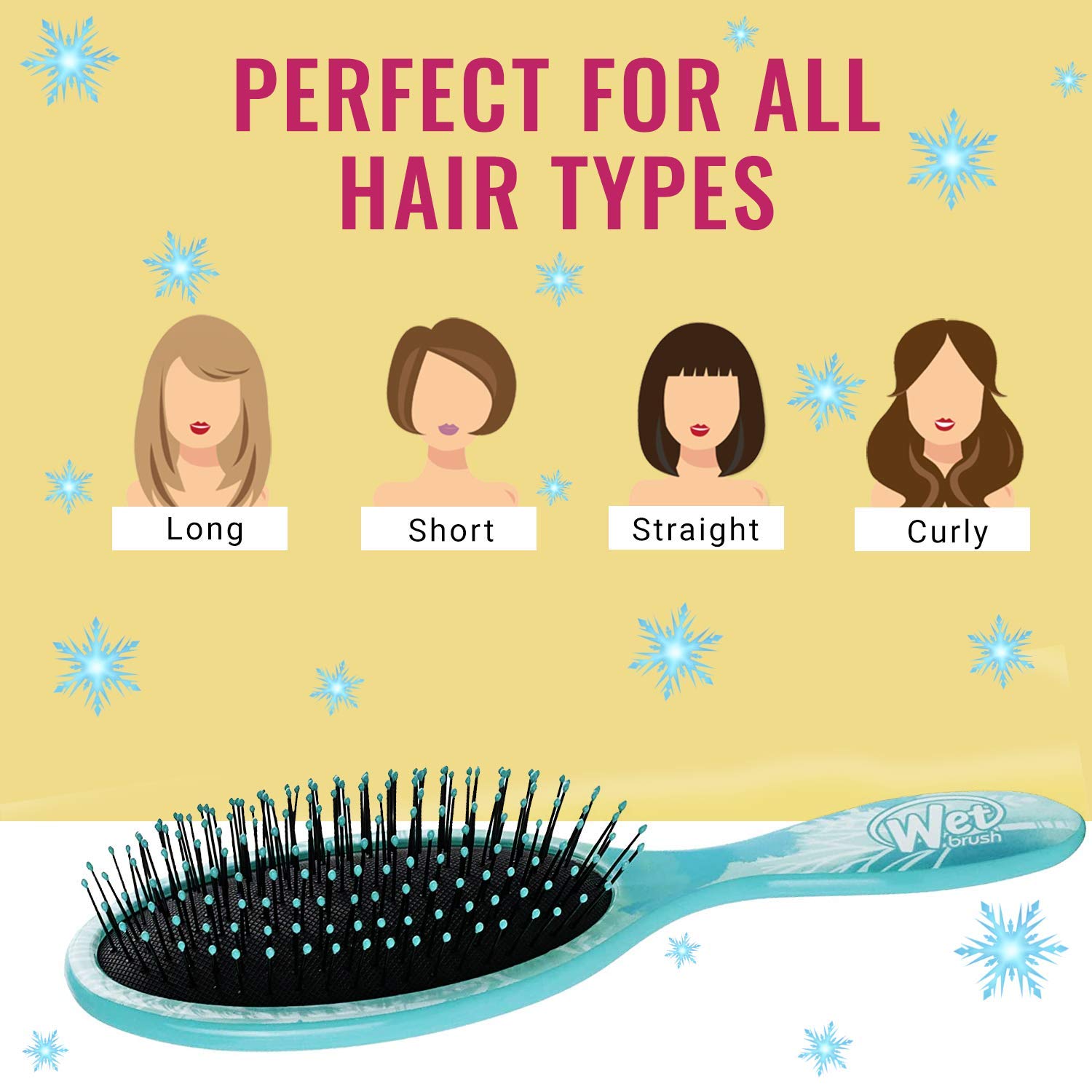 Disney Frozen 2 Guiding Spirit | Original Detangler Brush | WET BRUSH-PRO COMBS & BRUSHES WET BRUSH-PRO 