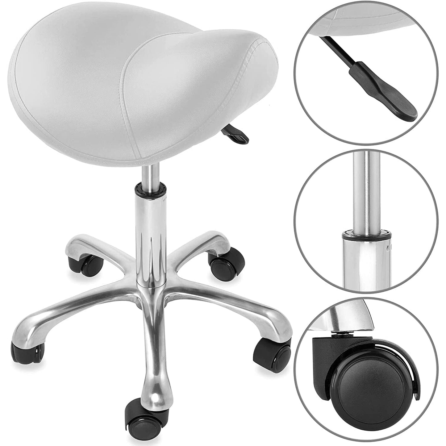 DK-98020 | Ergonomic Saddle Stool | Adjustable Hydraulic Seat STOOL SSW 