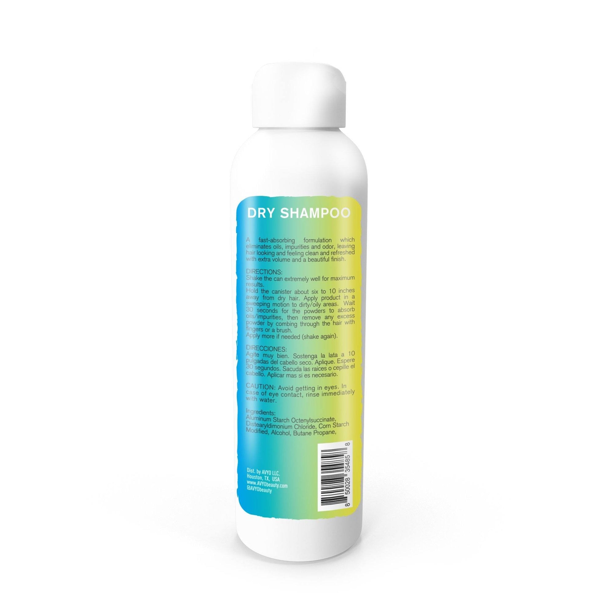 Dry Shampoo | Fast-Absorbing Formula Eliminates Oils, Odors and Impurities | AVYO HAIR STYLING PRODUCTS AVYO 