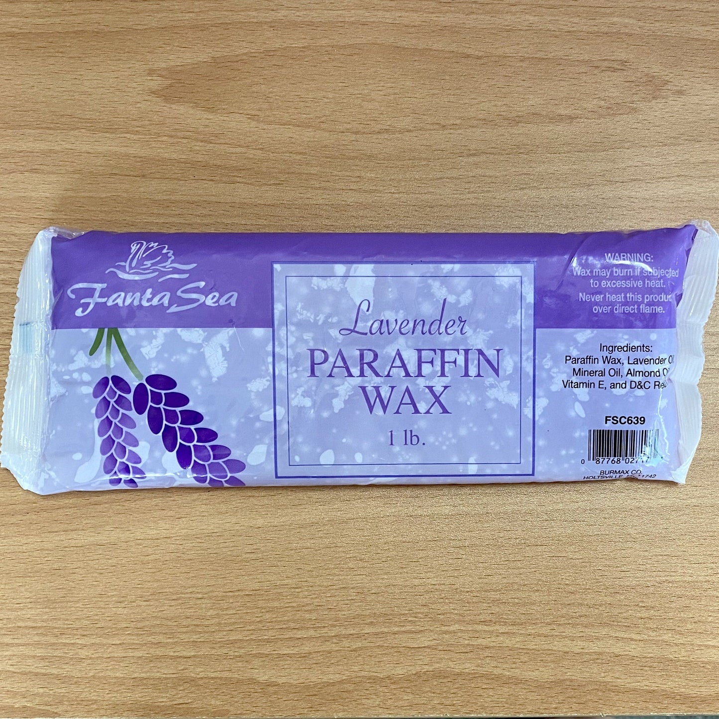 FantaSea Unscented Paraffin Wax - 1lb WAXING KITS & SUPPLIES FANTASEA COSMETICS 