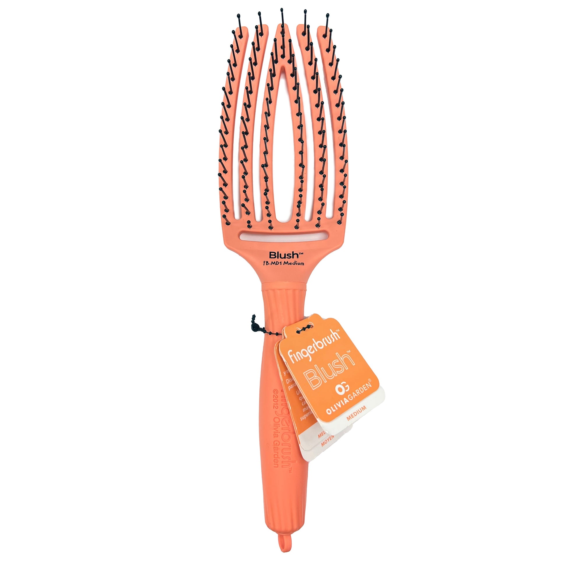 Fingerbrush | Medium | Blush FB-MD1 | OLIVIA GARDEN COMBS & BRUSHES OLIVIA GARDEN 