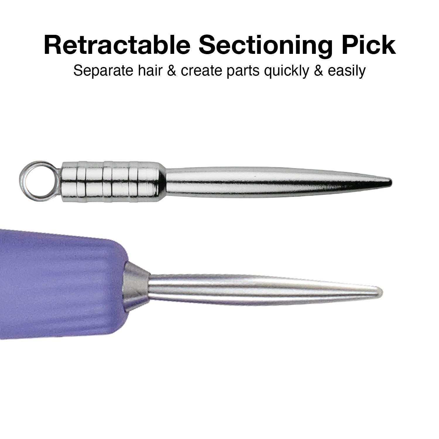 Fingerbrush Paddle Combo - MEDIUM COMBS & BRUSHES OLIVIA GARDEN 