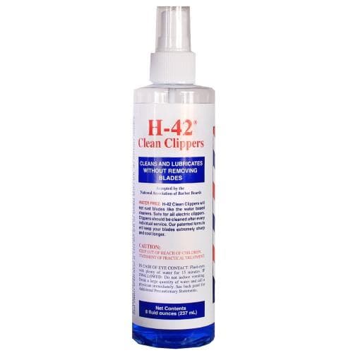 H-42 Clean Clippers Spray Virucidal | Anti-Bacterial Cleaner | 8oz | HAMPTON | SHSalons.com