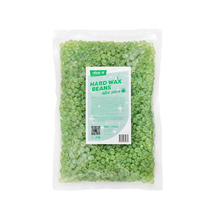 Hard Wax Beans | Aloe Vera | NUDE U Waxing Kits & Supplies NUDE U 17.6oz / 500g 