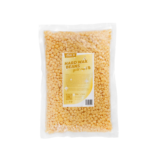 Hard Wax Beans | Gold Rush | NUDE U Waxing Kits & Supplies NUDE U 17.6oz / 500g 