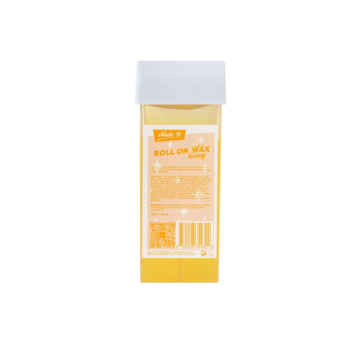 Honey | Roll-on Depilatory Wax Cartridge | NUDE U Waxing Kits & Supplies NUDE U 