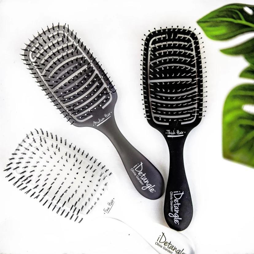 iDetangle 3PC Box Deal COMBS & BRUSHES OLIVIA GARDEN 