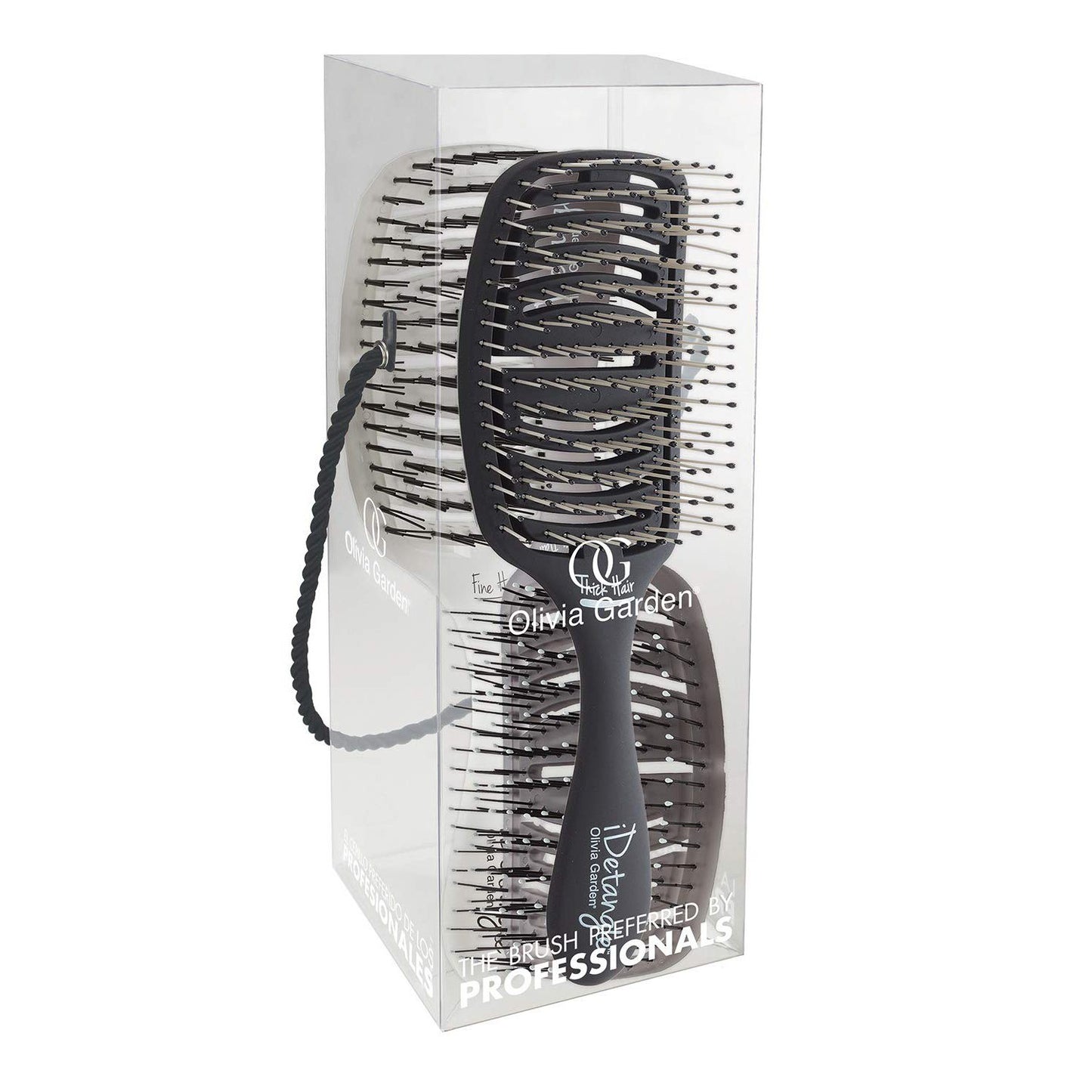 iDetangle 3PC Box Deal COMBS & BRUSHES OLIVIA GARDEN 