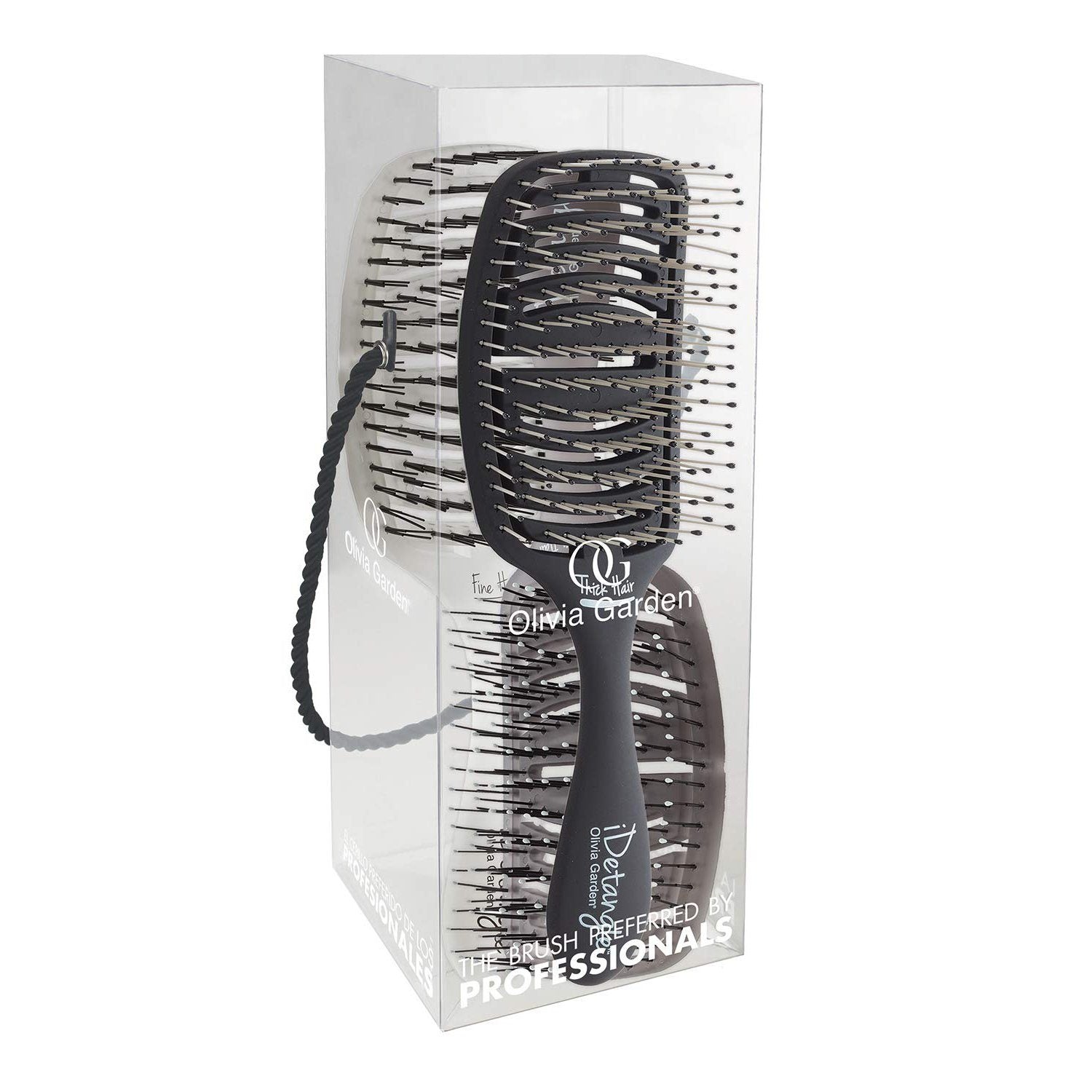 iDetangle 3PC Box Deal COMBS & BRUSHES OLIVIA GARDEN 