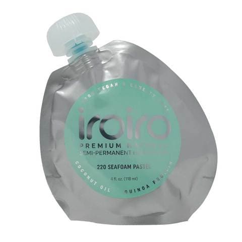 Iroiro 220 Seafoam Semi-Permanent Hair Color – Vibrant, Vegan, and Easy to Apply