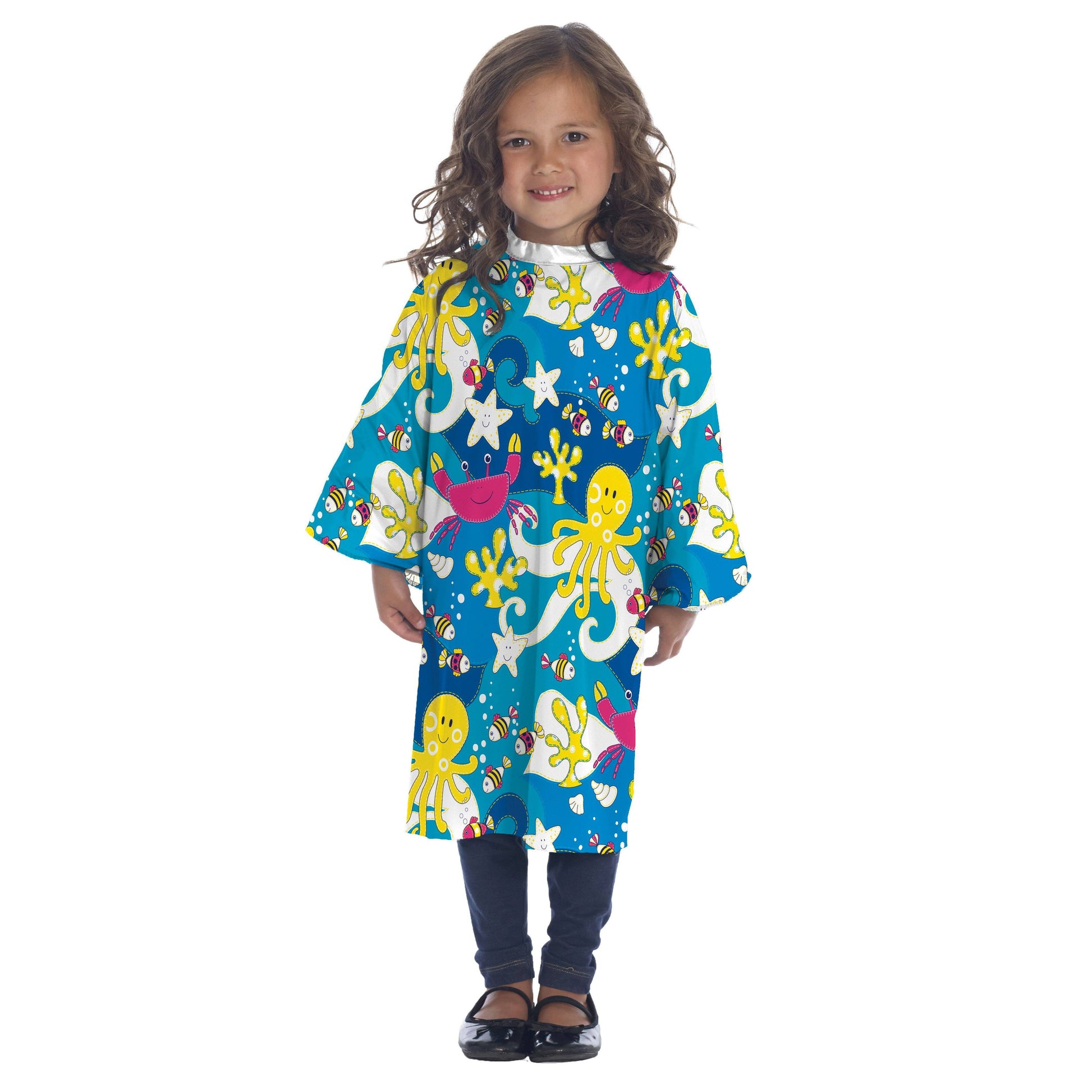 Kids Shampoo Cape | Diane HAIR COLORING ACCESSORIES DIANE Underwater 