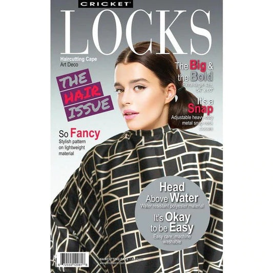 Locks Art Deco Haircutting Cape | CRICKET HAIR COLORING ACCESSORIES CRICKET 