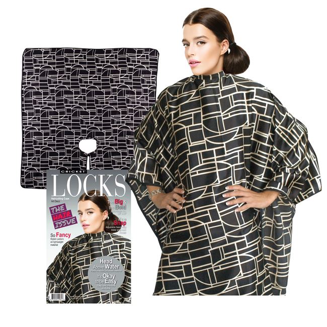 Locks Art Deco Haircutting Cape | CRICKET HAIR COLORING ACCESSORIES CRICKET 