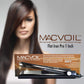 Lifestyle image of the Macvoil 1-inch Digital Ionic Titanium Flat Iron with Infrared Heat. 