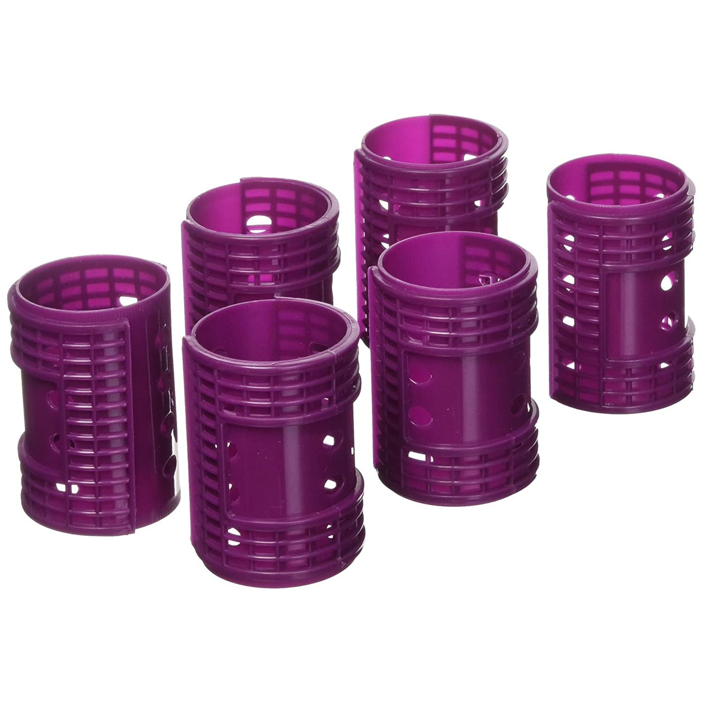 Magnetic Snap-on Rollers | 1-3/4" Diam. | 00425 | 6 Super Jumbo Rollers | SOFT N STYLE HAIR COLORING ACCESSORIES SOFT N STYLE 