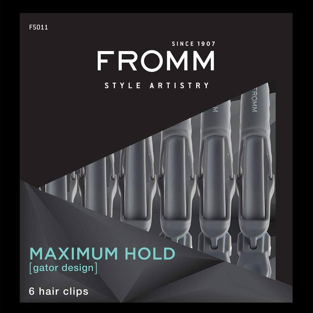 Maximum Hold Gator Clip (Pack of 6) | F5011 HAIR COLORING ACCESSORIES FROMM 