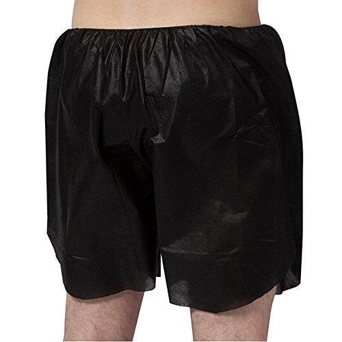 Men's Disposable Boxershorts | Black | XL SPA HOTLINE BEAUTY 