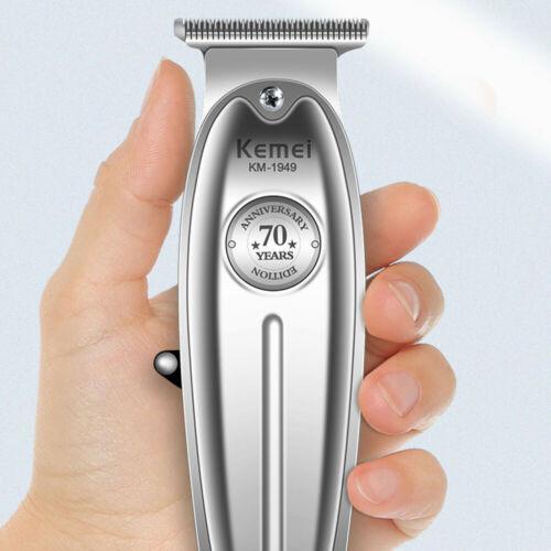 Kemei KM-1949 All-metal Professional Cordless Hair Clipper Trimmer Barber US