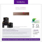 Image shows results using Norvell Cosmo Handheld Spray Tanning Solution. 