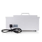 Back view of the NudeU Professional XXL Wax Warmer. 
