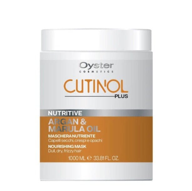 Nutritive Nourishing Mask | Argan & Marula Oil | Cutinol Plus | OYSTER HAIR CARE OYSTER 33.81 fl.oz. 