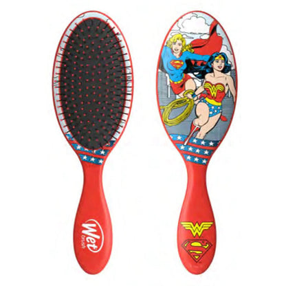 Original Detangler DC Comics | Justice League | Limited Edition | WET BRUSH-PRO COMBS & BRUSHES WET BRUSH-PRO Wonder Woman and Supergirl 