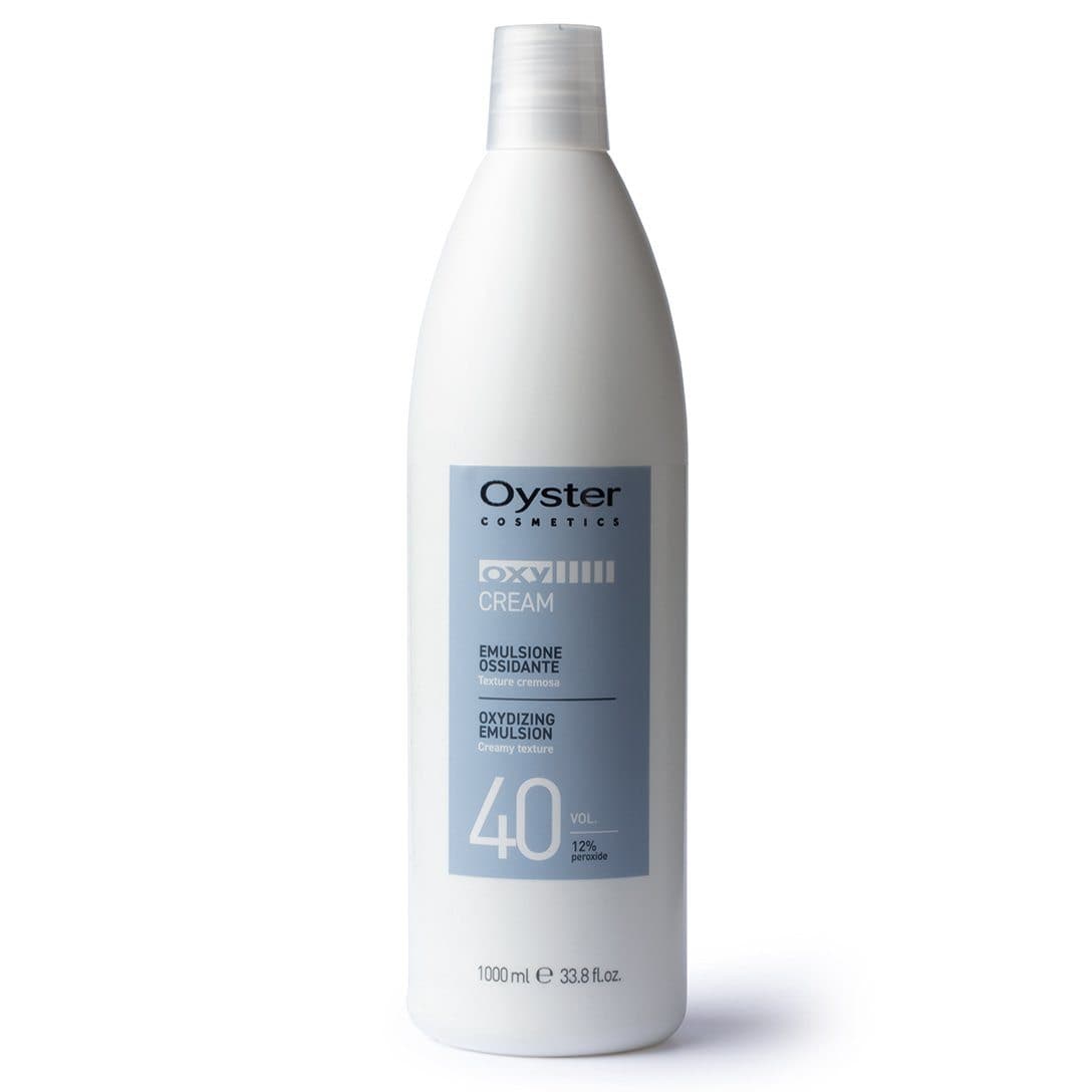 Oyster Oxy Cream Developer | 40 vol - 12% Peroxide HAIR COLOR OYSTER 1000ml / 1L 