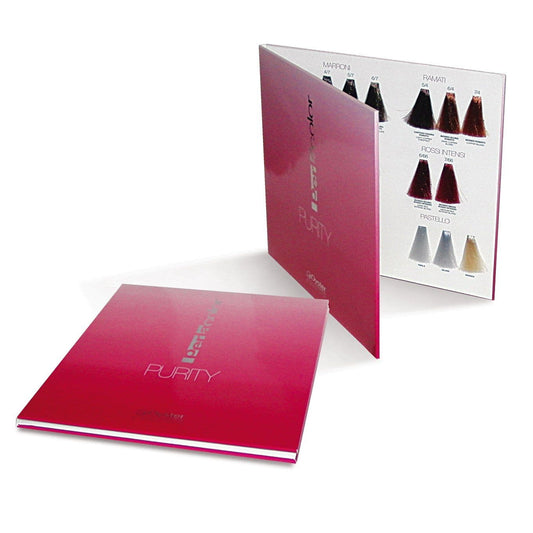Image of the Perlacolor Purity Color Swatch Book. 