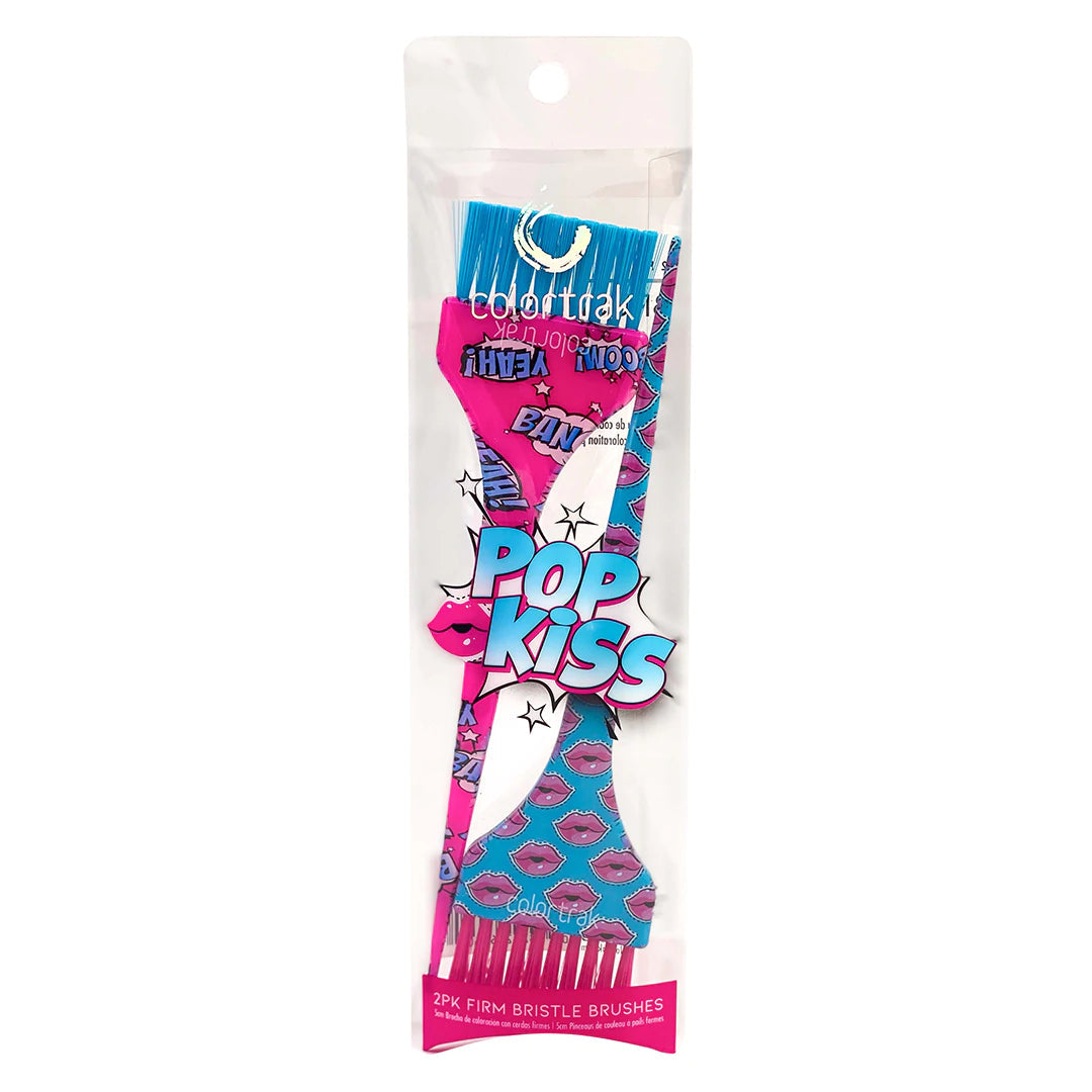 POP KISS BRUSHES | 7059 | 2PK | COLORTRAK HAIR COLORING ACCESSORIES COLORTRAK 