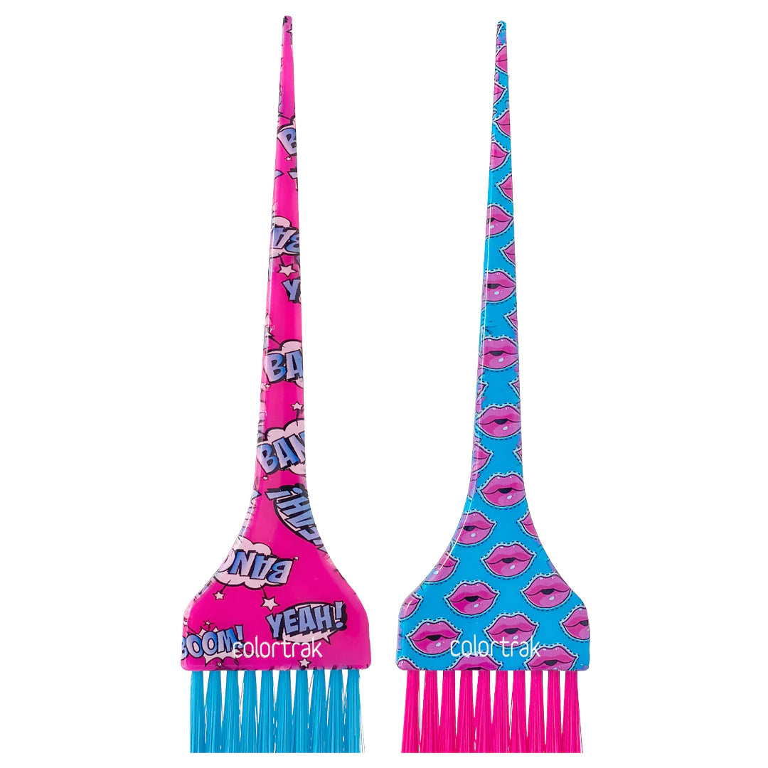POP KISS BRUSHES | 7059 | 2PK | COLORTRAK HAIR COLORING ACCESSORIES COLORTRAK 