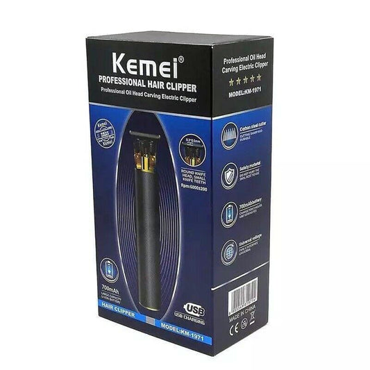 Professional Oil Head Carving Electric Clipper | Portable Cordless Trimmer | Kemei PERSONAL CARE KEMEI 