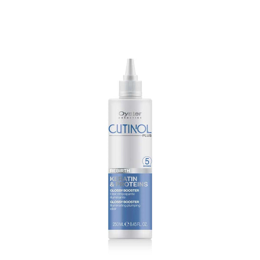 Rebirth Glossy Booster | Keratin & Proteins | 8.45 fl.oz. | Cutinol Plus | OYSTER HAIR CARE OYSTER
