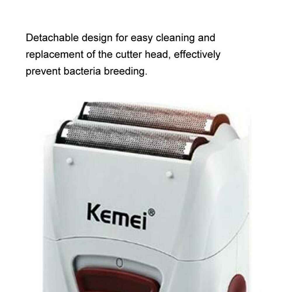 Reciprocating Electric Shaver | Titanium Foil Metal Tool Head | Kemei PERSONAL CARE KEMEI 