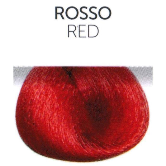 Perlacolor Red Permanent Hair Dye 100 ml - Long-lasting color for salon treatments.