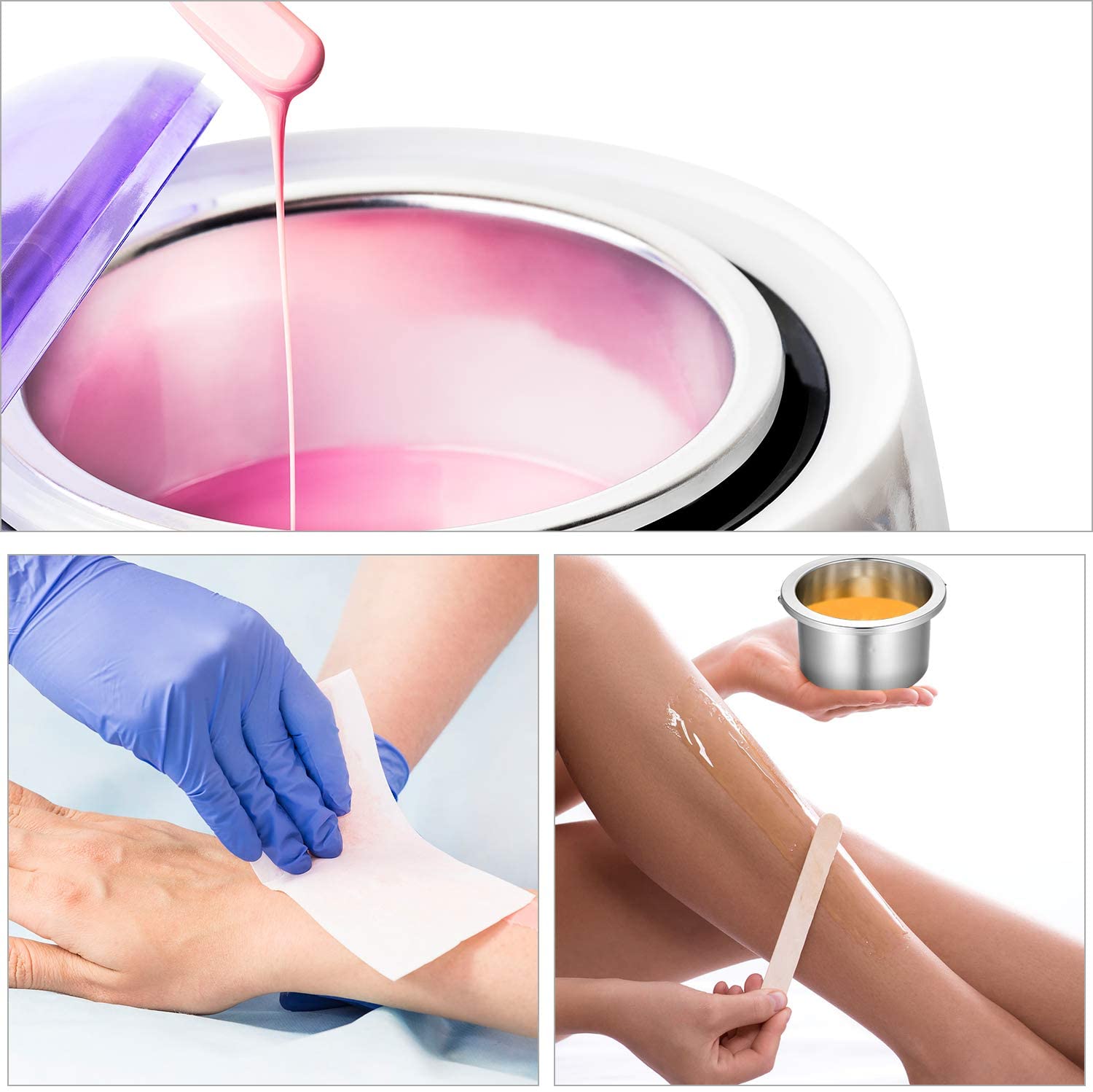 Reusable Replacement Pot WAXING KITS & SUPLLIES HUINI 