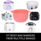 Silicone Wax Pot | 400g | Reusable | NUDE U Waxing Kits & Supplies NUDE U 