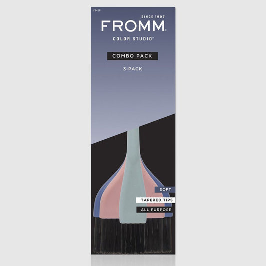 SOFT COLOR BRUSH | 3 PACK | F9418 HAIR COLORING ACCESSORIES FROMM 