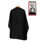 Solid Black Cutting Cape | Lightweight Nylon | SALON CAPE | STYLETEK Hairdressing Capes & Neck Covers STYLETEK 